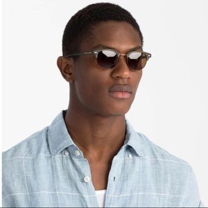 MOSCOT YUKEL SUNGLASS-OLIVE SZ 51